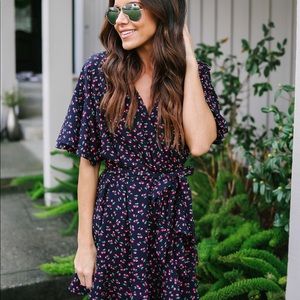 Brand new w/tags boutique wrap dress